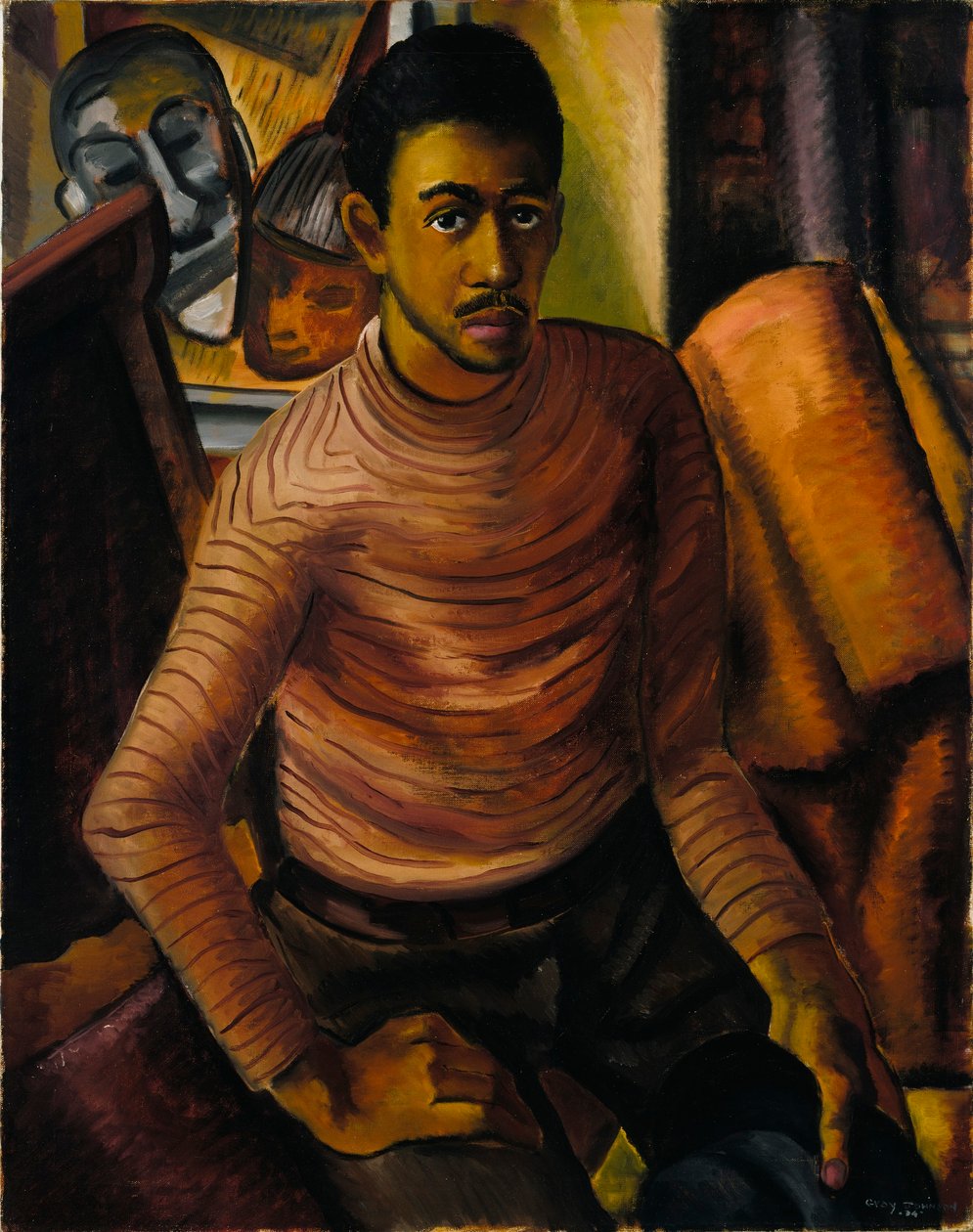 Önarckép alkotó: Malvin Gray Johnson