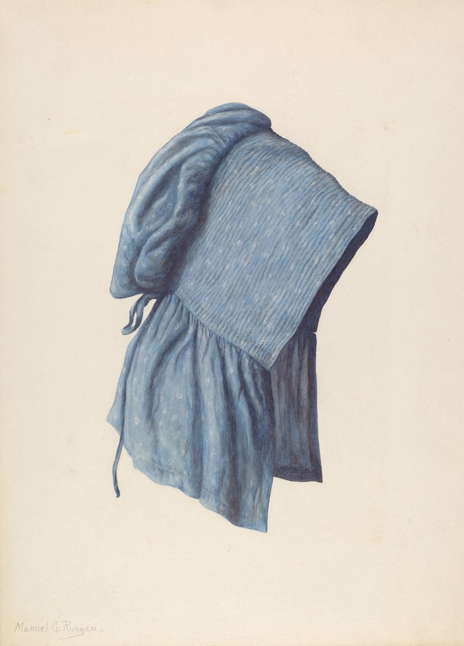 Sunbonnet, c. 1939. alkotó: Manuel G. Runyan