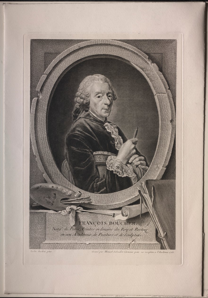 Francois Boucher. alkotó: Manuel Salvador Carmona