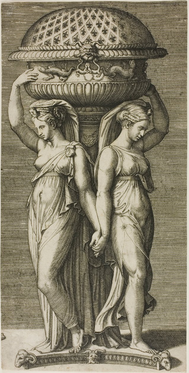 A füstölő alkotó: Marcantonio Raimondi