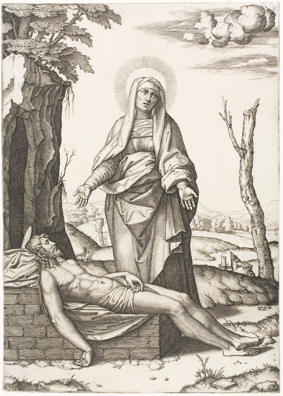 A Pieta alkotó: Marcantonio Raimondi