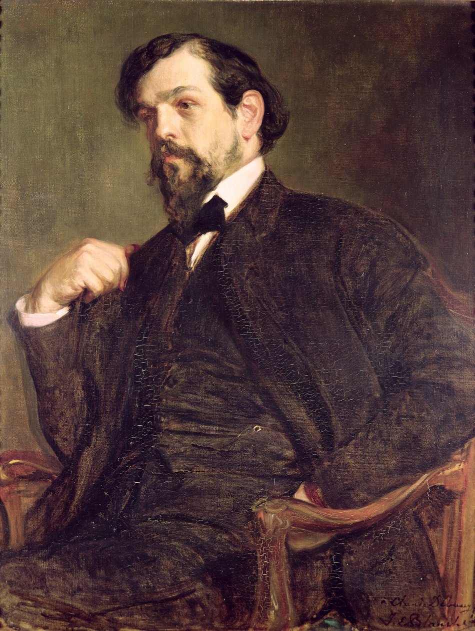 Claude Debussy (1862-1918) portréja 1902 alkotó: Marcel Andre Baschet