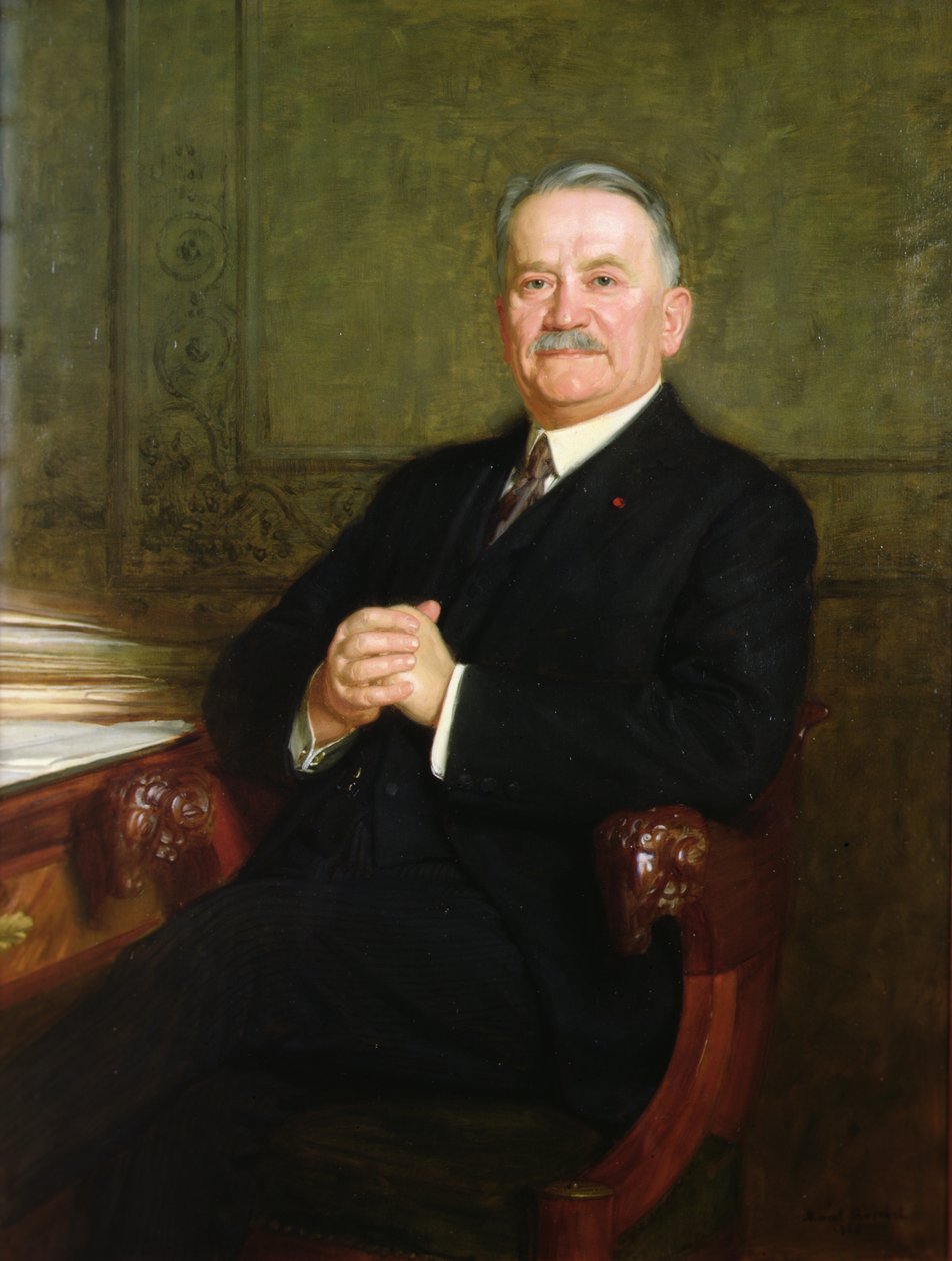 Gaston Doumergue (1863-1937) portréja 1926 alkotó: Marcel Andre Baschet