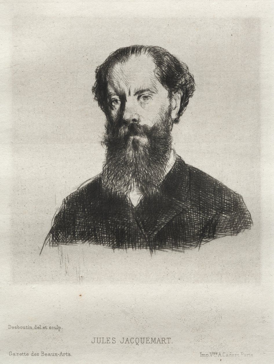 Jules Jacquemart, 1876. alkotó: Marcellin Gilbert Desboutin