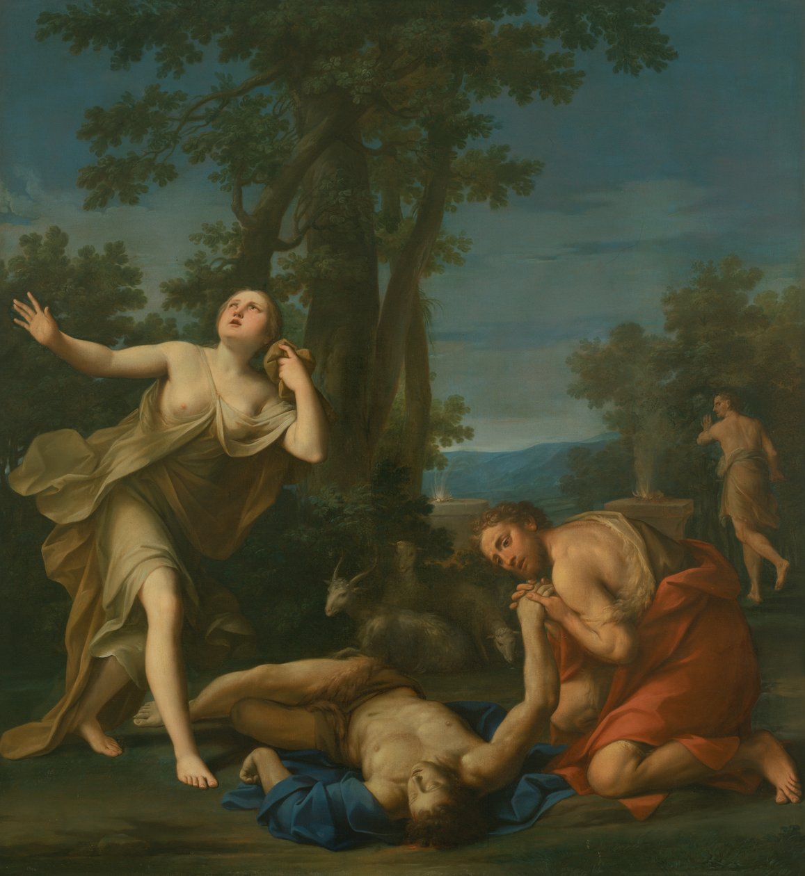 Ábel halála alkotó: Marcantonio Franceschini