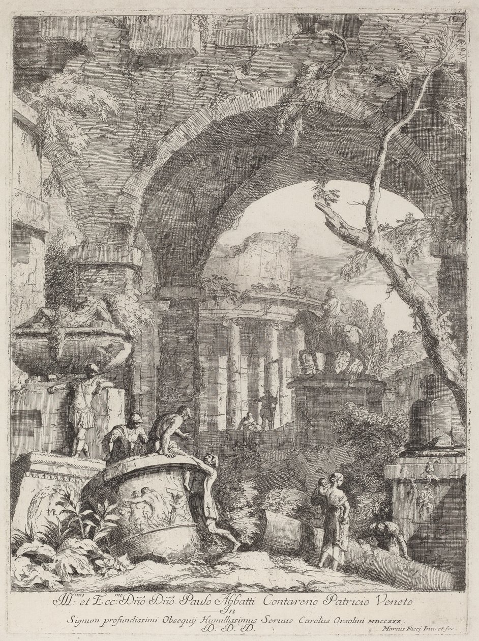 Capriccio: Romok alkotó: Marco Ricci