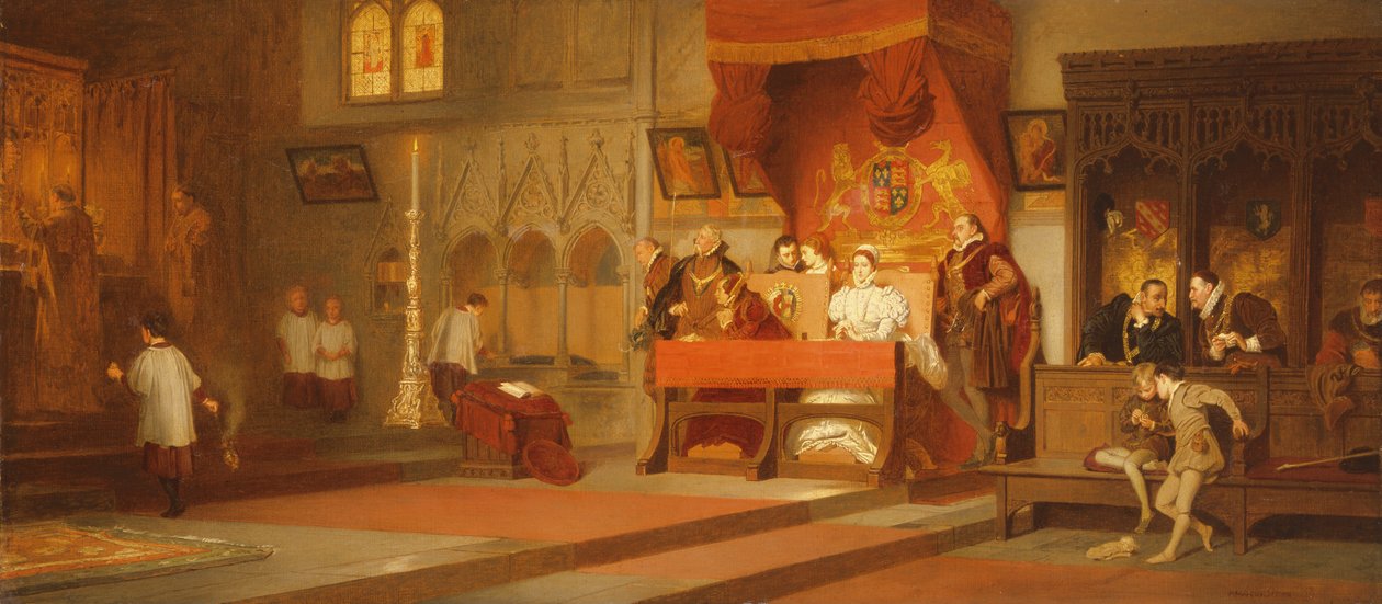 A Tudor hercegnők alkotó: Marcus Stone