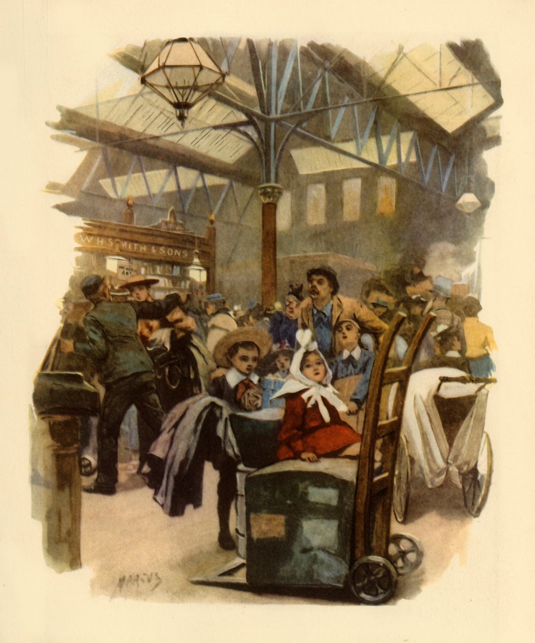 „Cannon Street Station, kb. 1900