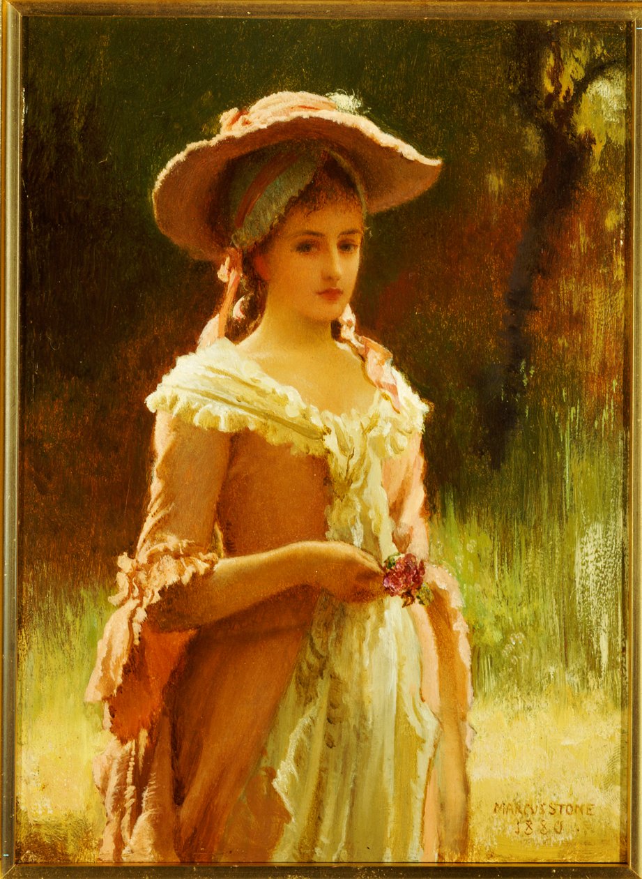 Olivia, 1880 alkotó: Marcus Stone