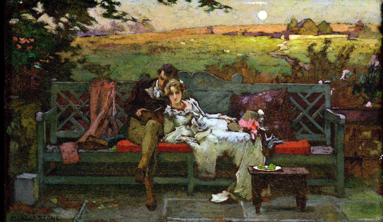 A nászút alkotó: Marcus Stone