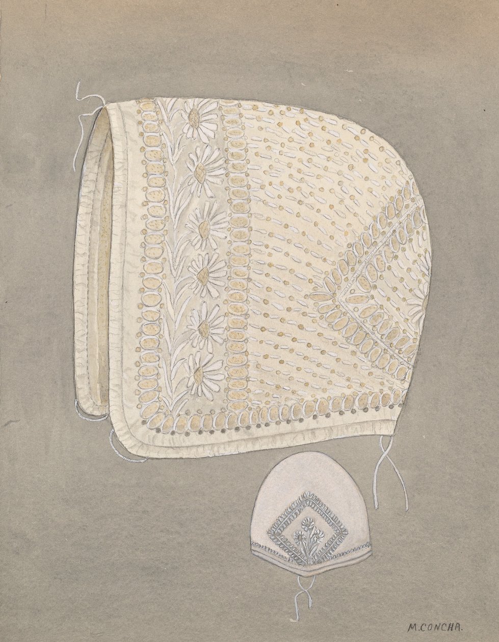 Babasapka, c. 1937. alkotó: Margaret Concha