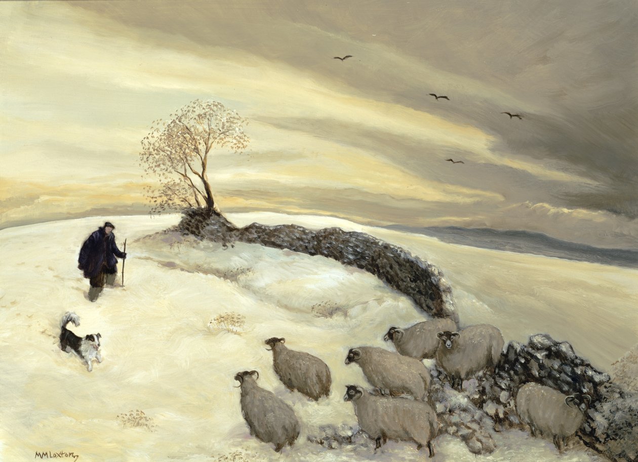 Sivár téli nap alkotó: Margaret Loxton