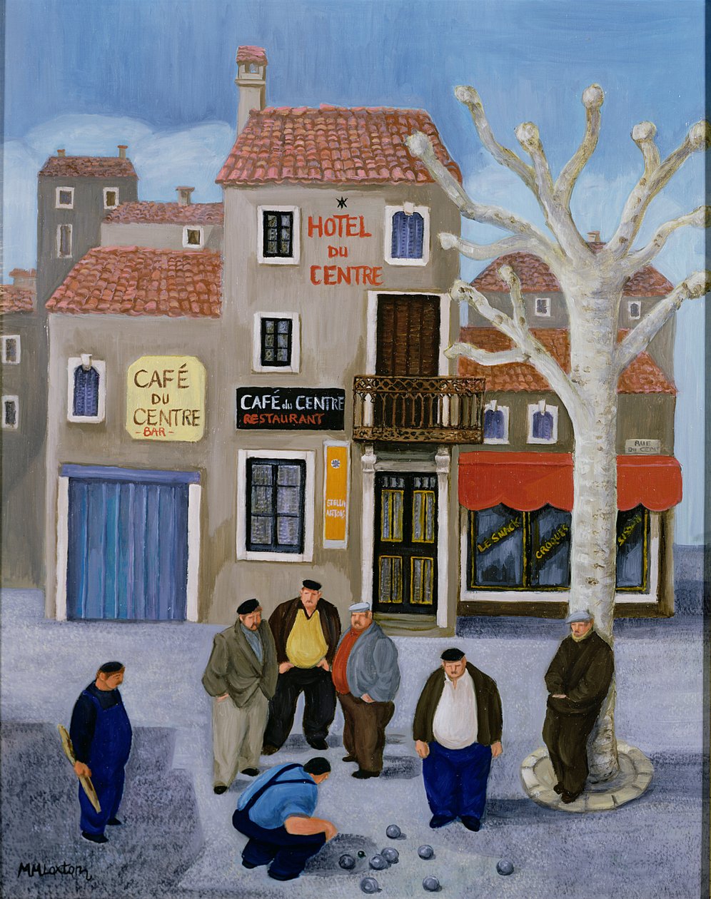 Cafe du Center alkotó: Margaret Loxton