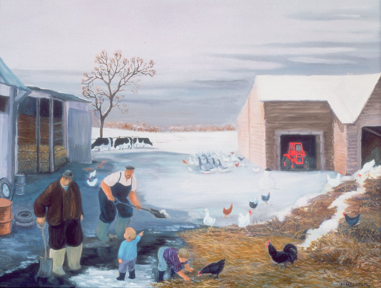 Hó a farmon alkotó: Margaret Loxton