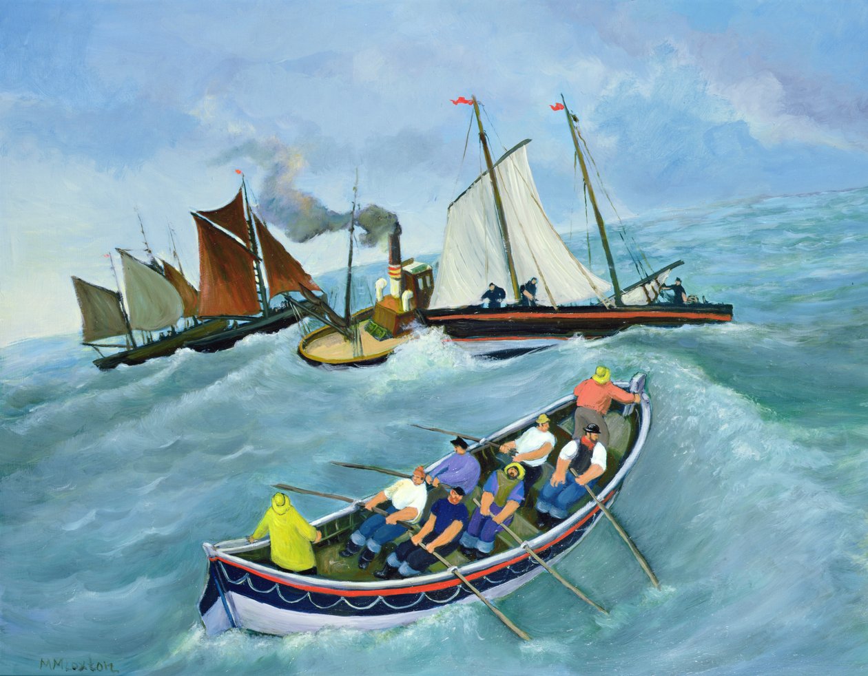 Hirtelen zivatar alkotó: Margaret Loxton