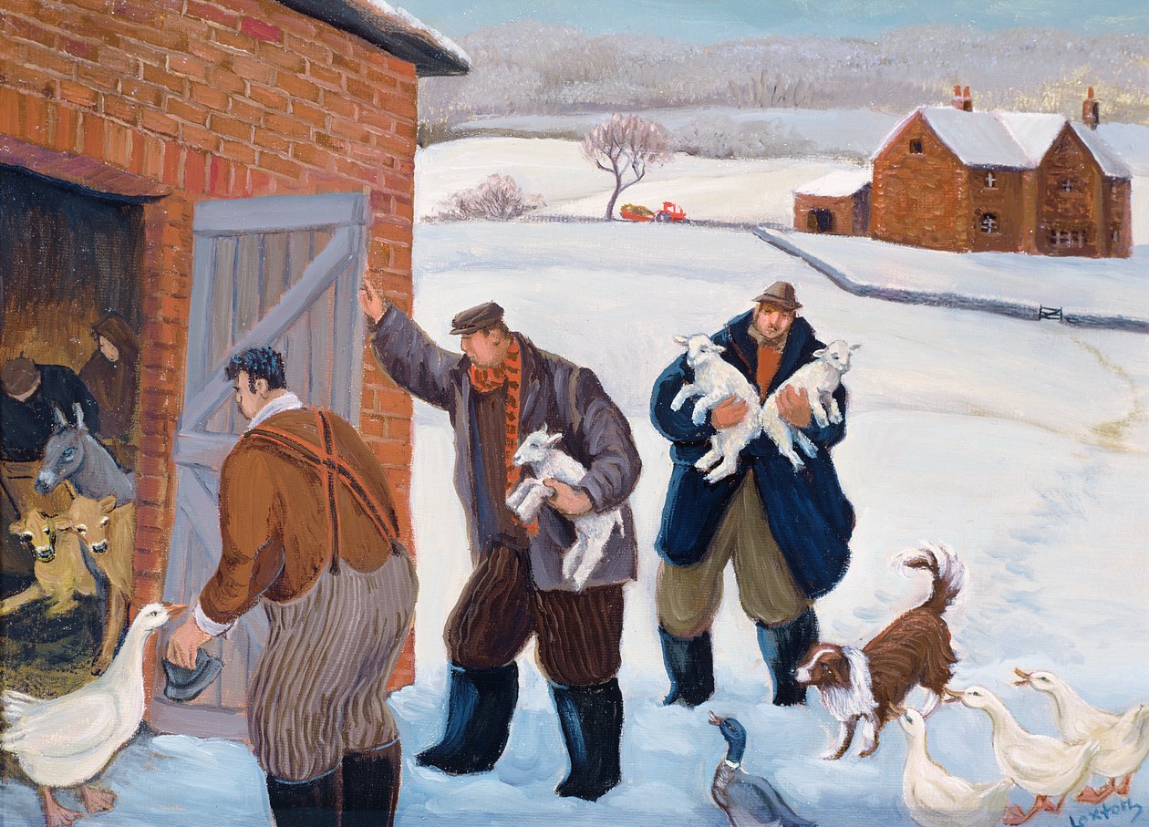 A három pásztor alkotó: Margaret Loxton