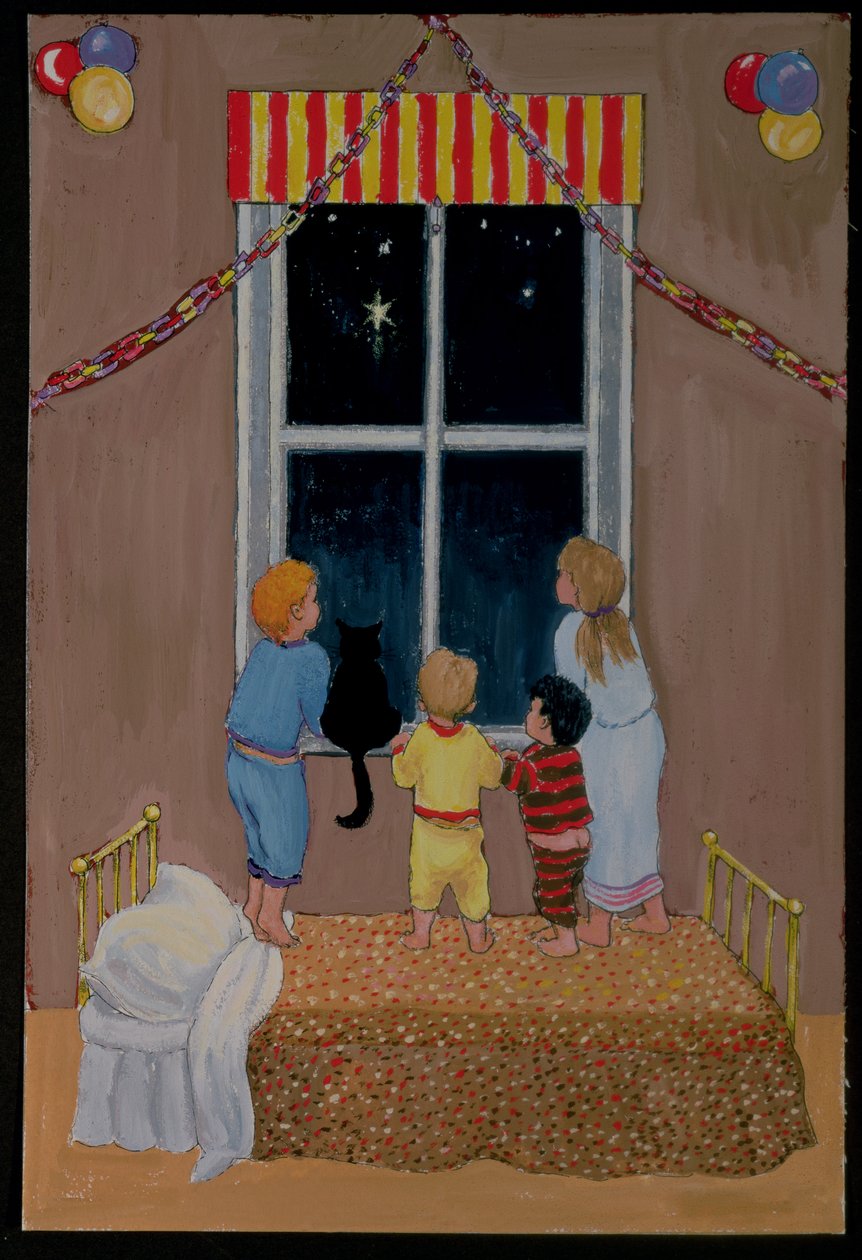 Mikulás várva alkotó: Margaret Loxton