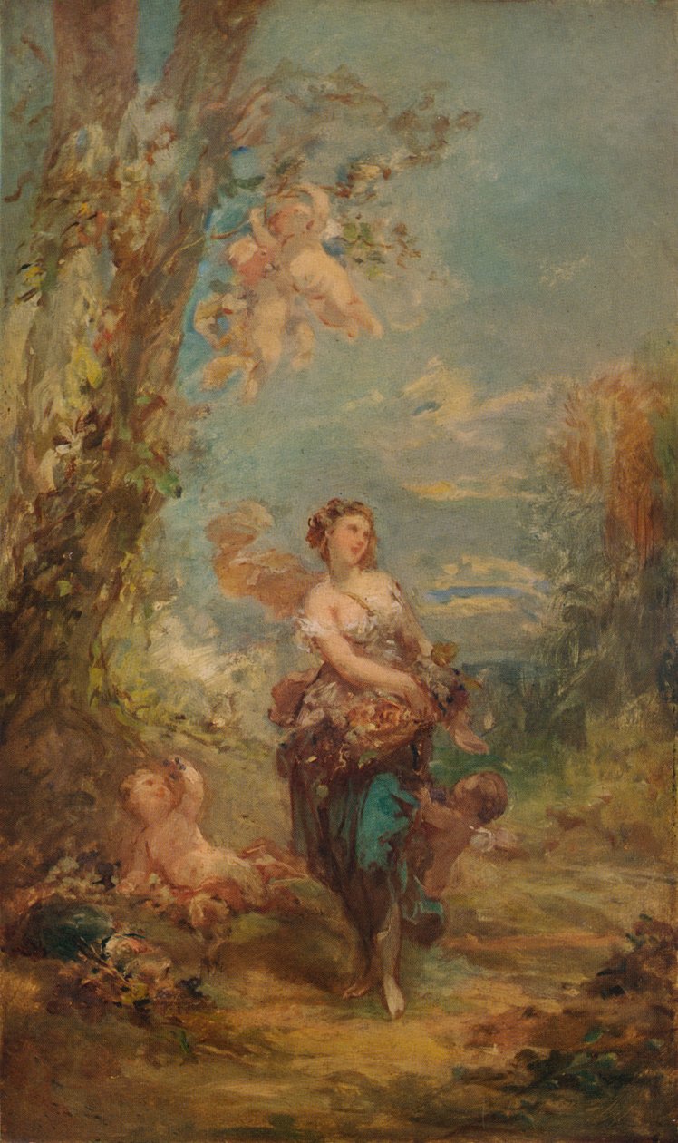 Tavasz, 1802, 1938 alkotó: Marguerite Gerard