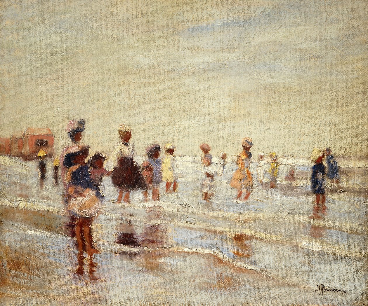 A fürdőzők alkotó: Marguerite Rousseau