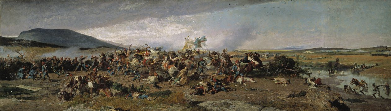 A Wad-Ras-i csata, 1863 alkotó: Marià Fortuny
