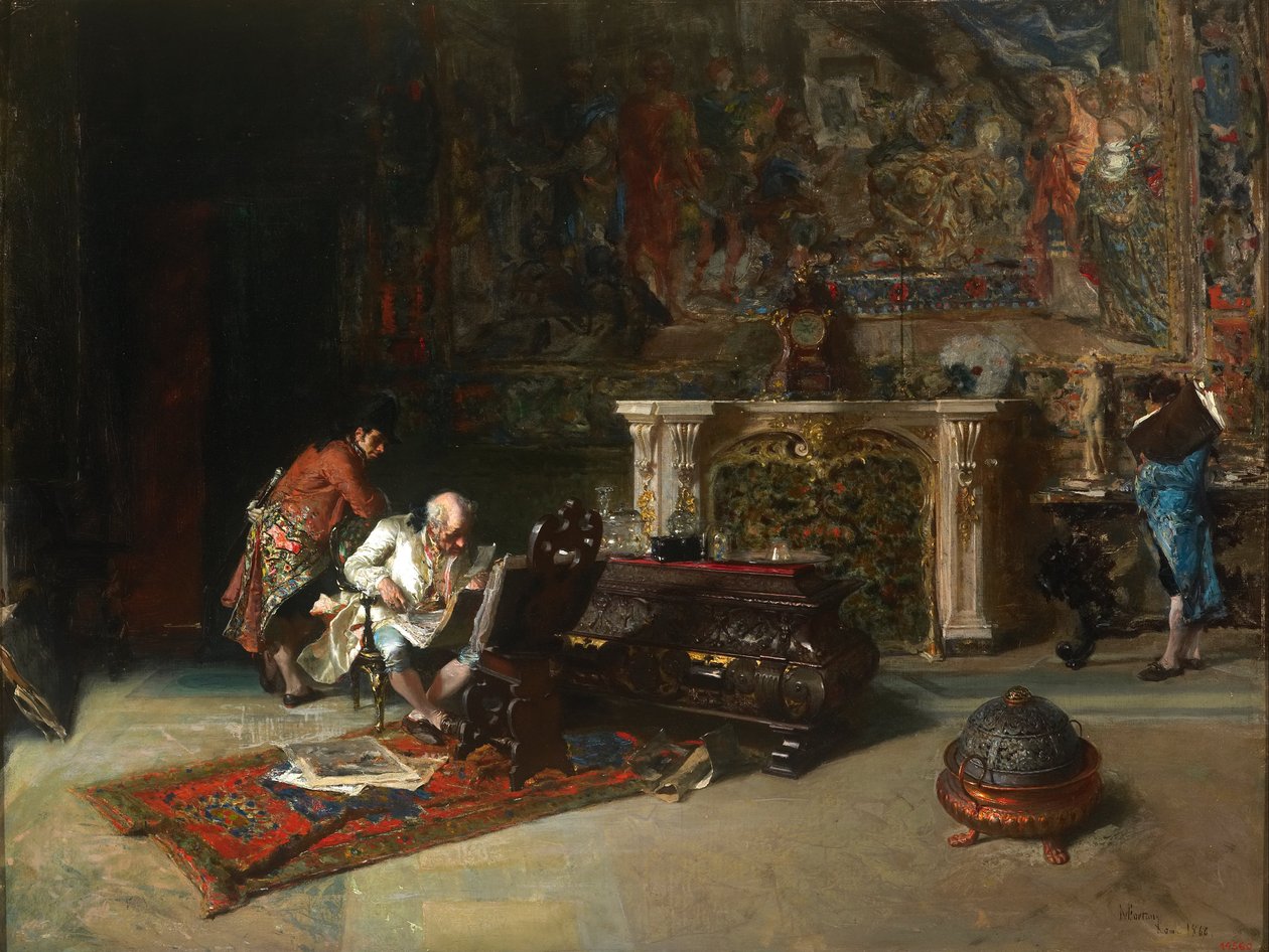 A Nyomtatásgyűjtő alkotó: Marià Fortuny