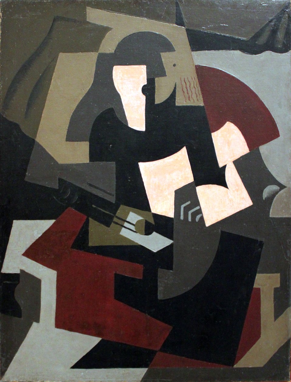 Nő gitárral alkotó: Maria Blanchard