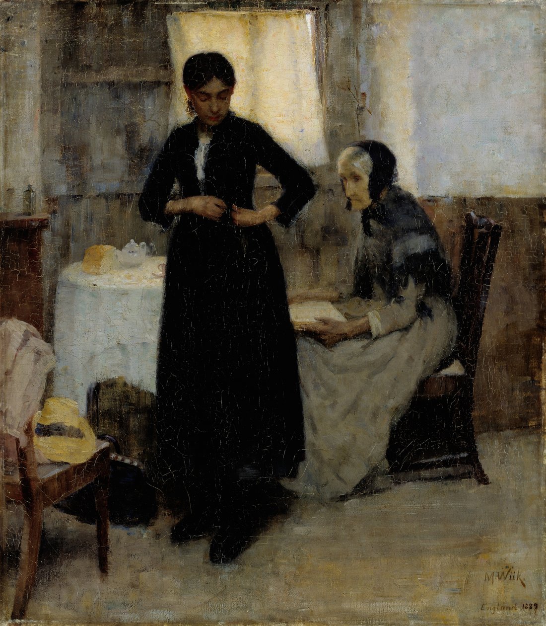 Ki a világba, 1889. alkotó: Maria Wiik