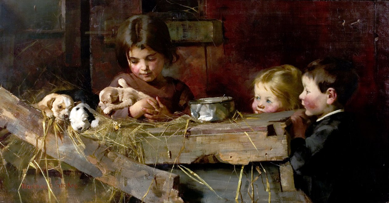 Gyermekkor kincsei, 1886 alkotó: Marianne Stokes