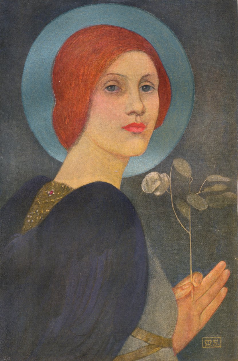 Angyal, 1905 alkotó: Marianne Stokes