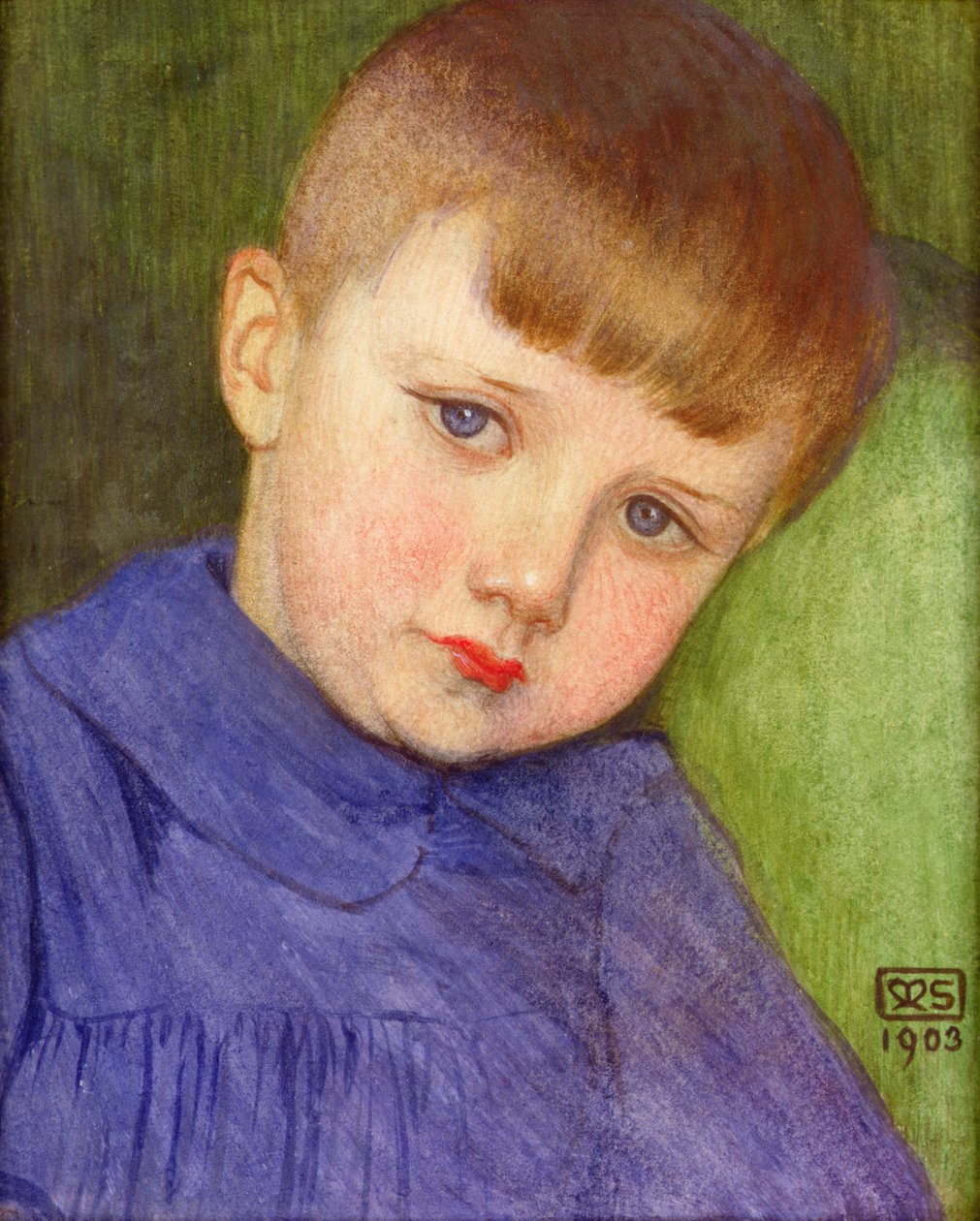 Anthony Stokes portréja alkotó: Marianne Stokes