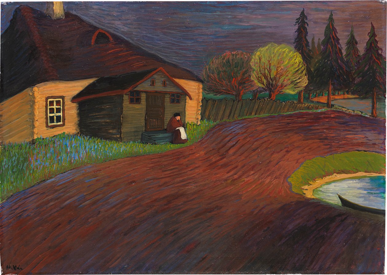 Az emlékezés, 1907-1908. alkotó: Marianne von Werefkin