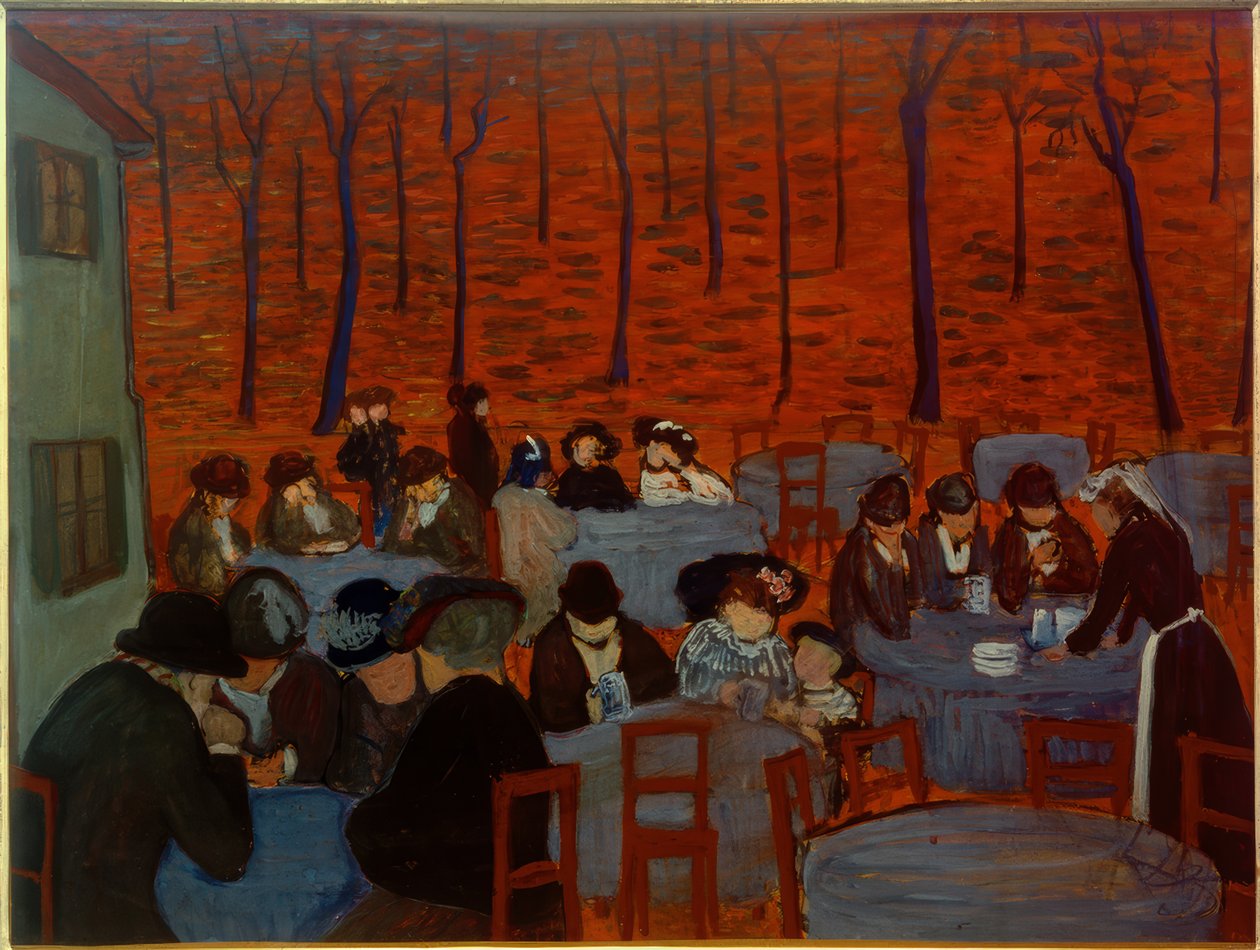 Sörkert alkotó: Marianne von Werefkin