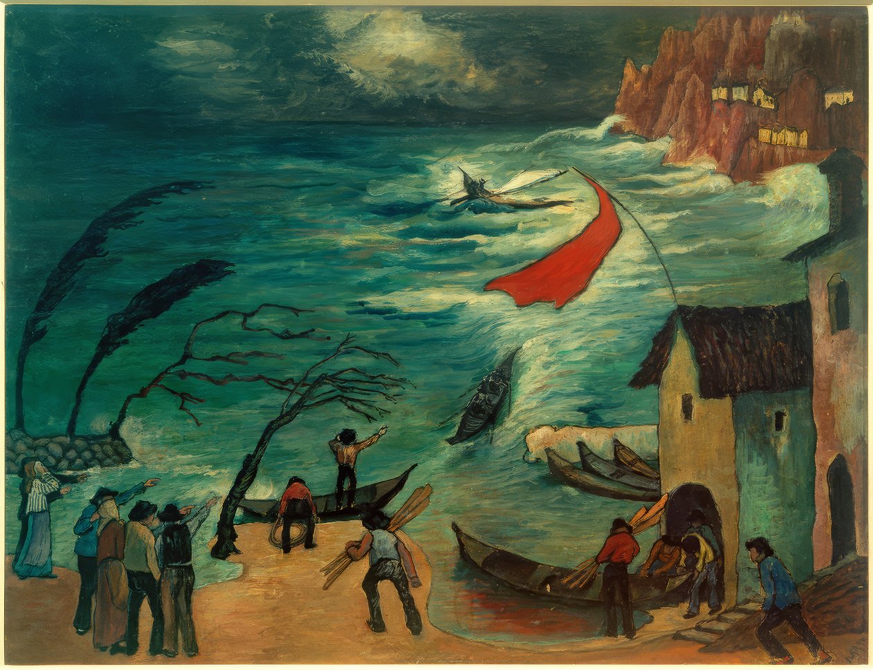 Halászok a viharban alkotó: Marianne von Werefkin