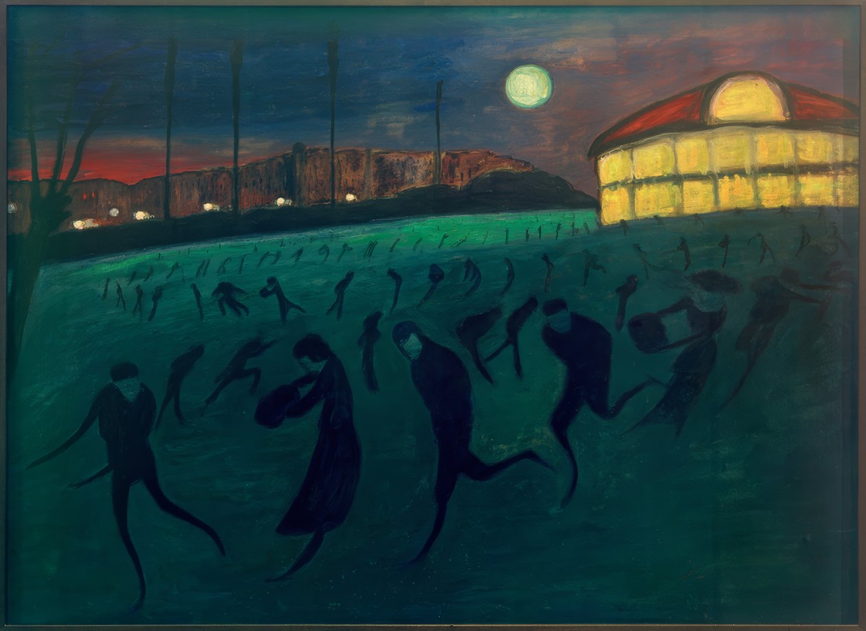 Korcsolyázó alkotó: Marianne von Werefkin