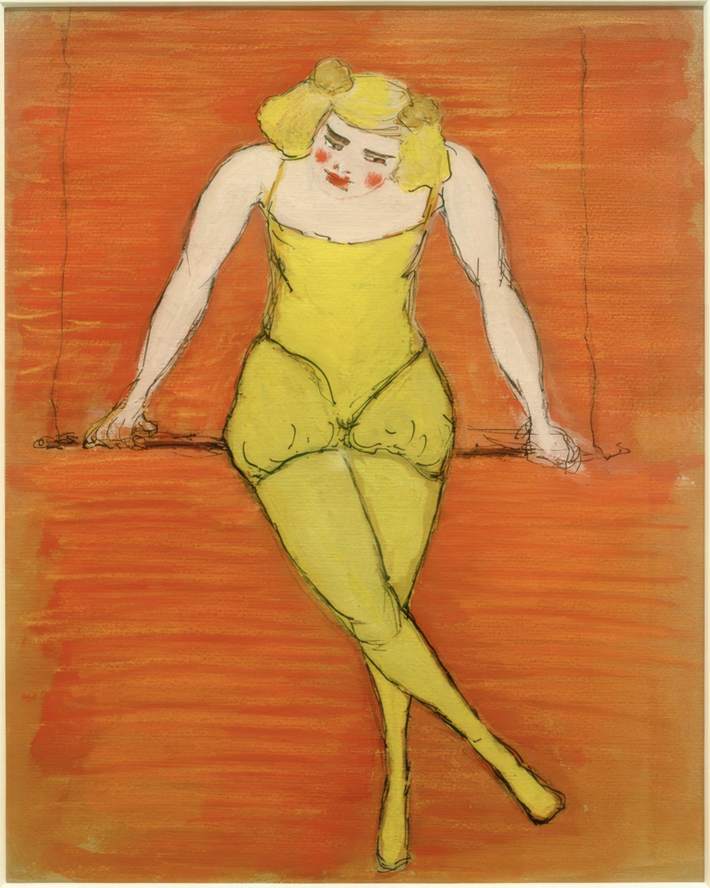 Trapéz művészet alkotó: Marianne von Werefkin