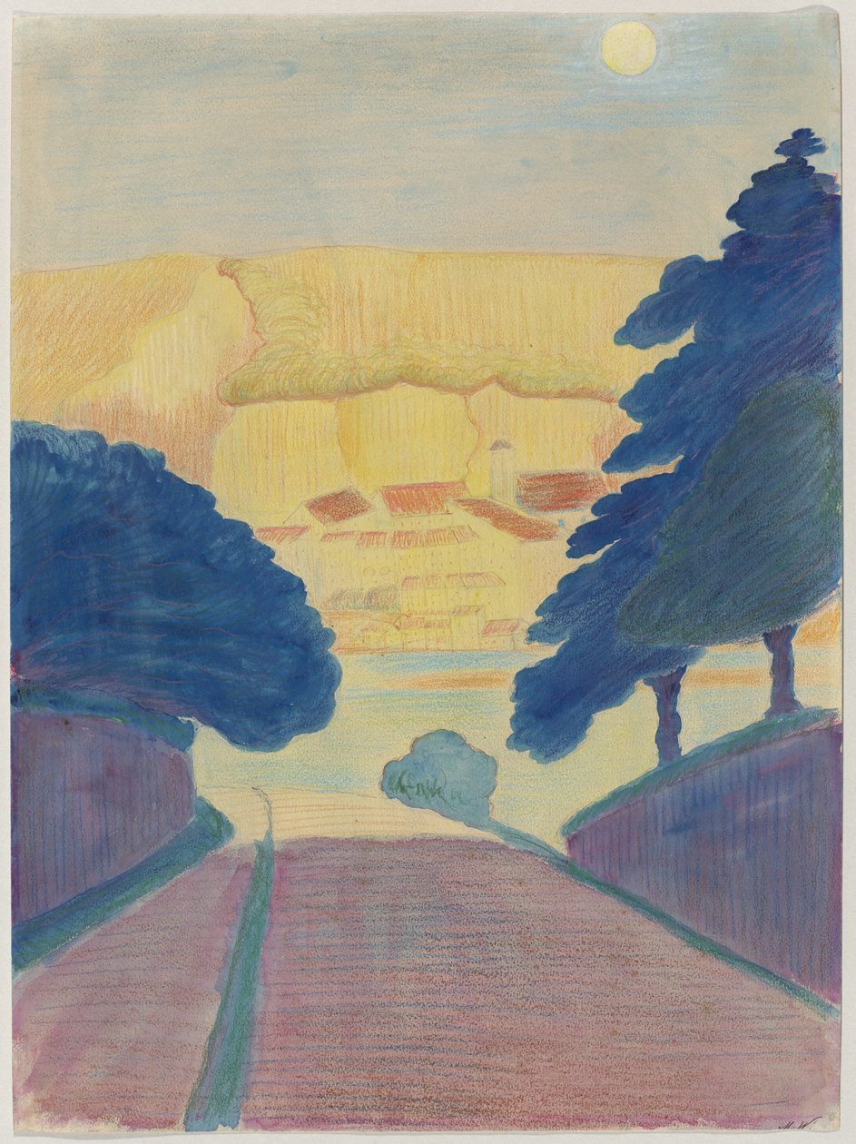 árkos kastély alkotó: Marianne von Werefkin
