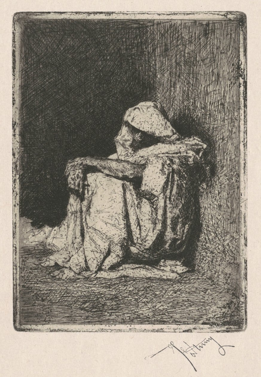Arabe assis (ülő arab) alkotó: Marià Fortuny