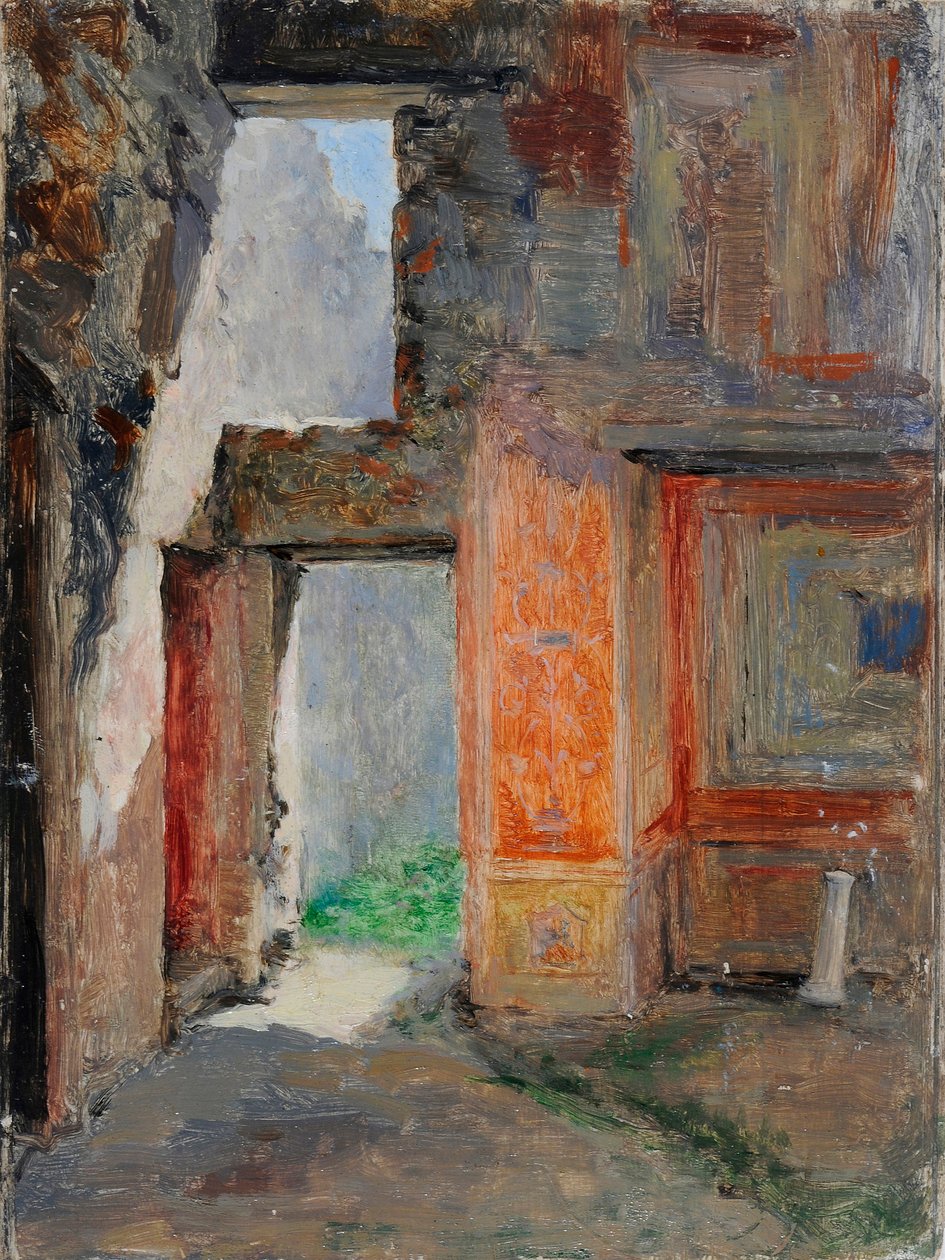Pompeji. alkotó: Mariano Fortuny y Madrazo