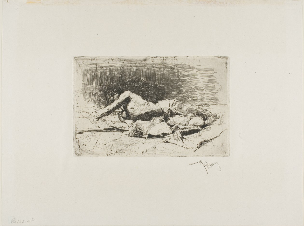 Man Rolling alkotó: Mariano Fortuny y Marsal
