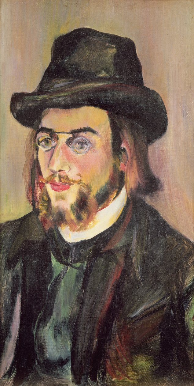Erik Satie (1866-1925) portréja 1892 körül alkotó: Marie Clementine (Suzanne) Valadon