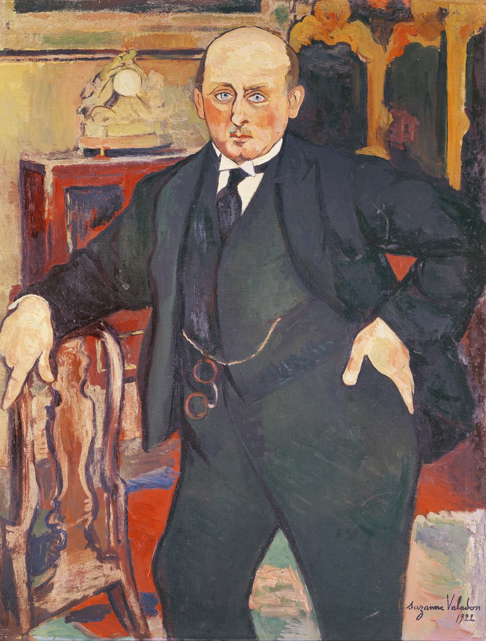 Monsieur Mori portréja, 1922 alkotó: Marie Clementine (Suzanne) Valadon