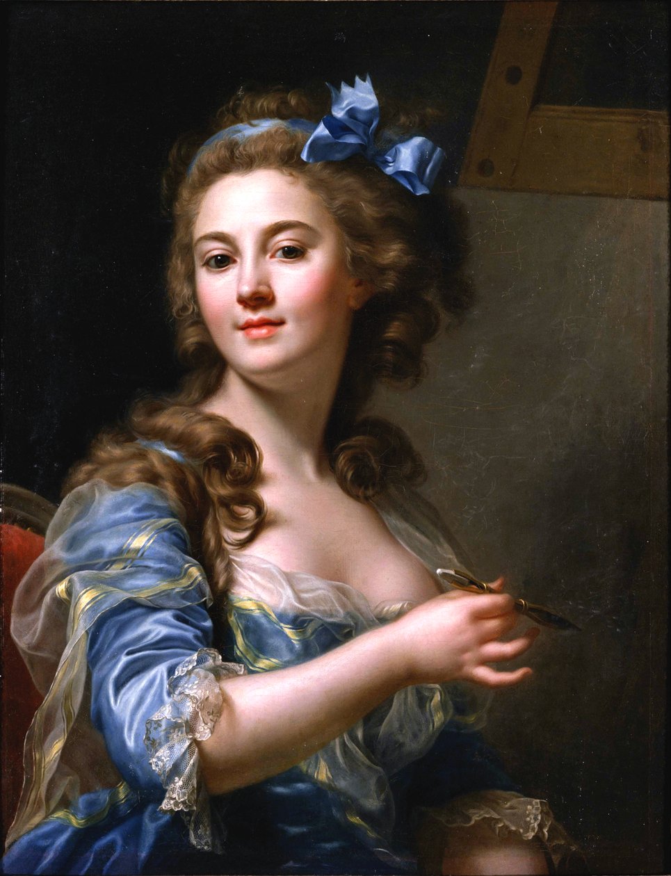 Marie-Gabrielle Capet önarcképe alkotó: Marie Gabrielle Capet