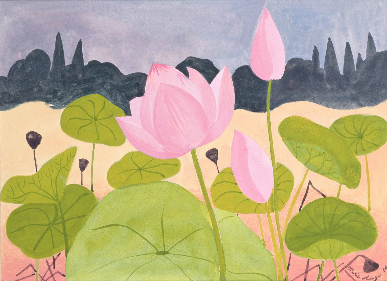 Lotus in the Garrigue, 1984 alkotó: Marie Hugo