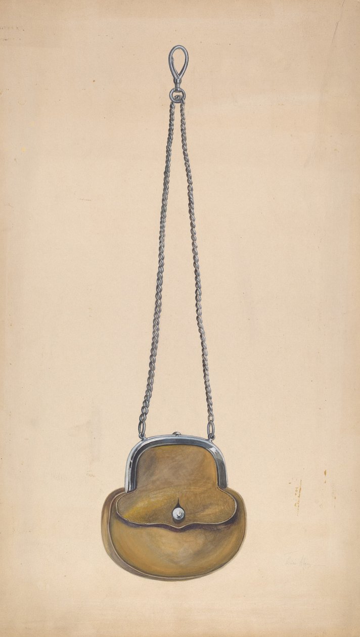 Retikül, c. 1939. alkotó: Marie Alain