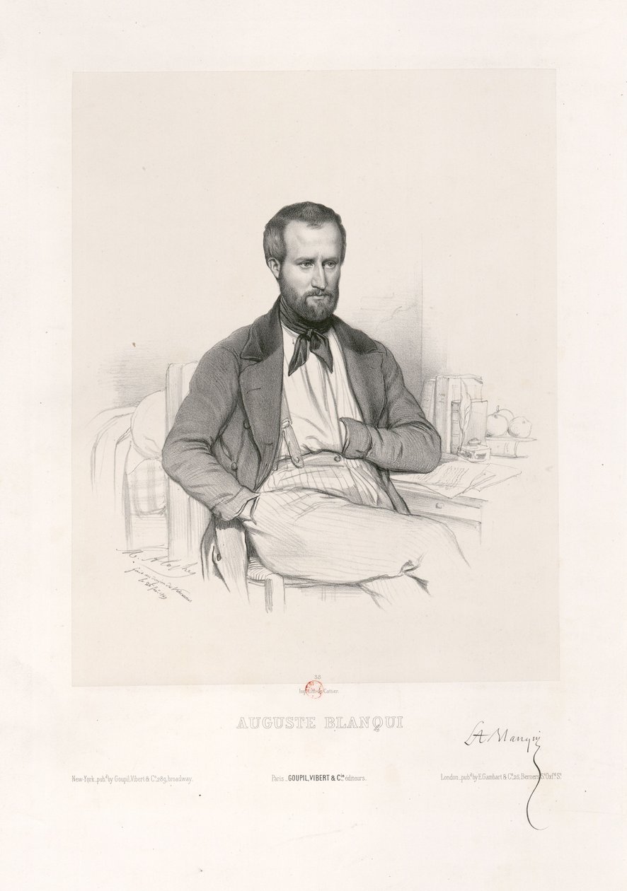 Marie-Alexandre Alophe - Auguste Blanqui alkotó: Marie Alexandre Alophe