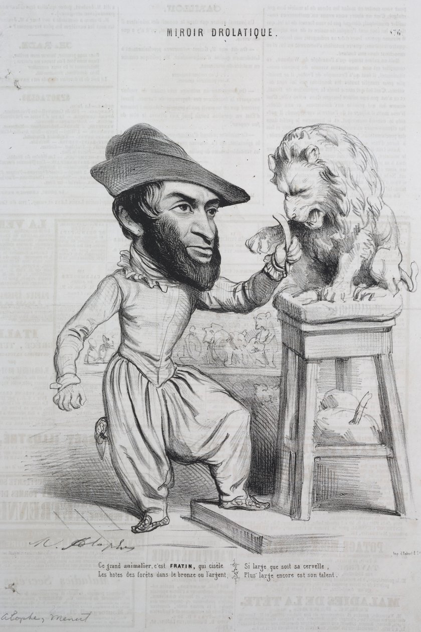 Vicces tükör: 6. sz. alkotó: Marie Alexandre Alophe