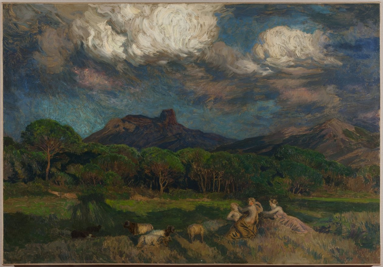 A Dryádok alkotó: Marie Auguste Emile Rene Menard