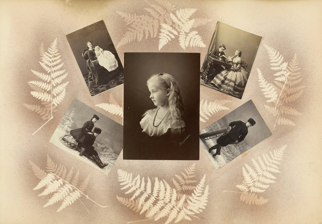 A Madame B album, 1870-es évek. alkotó: Marie Blanche Hennelle Fournier