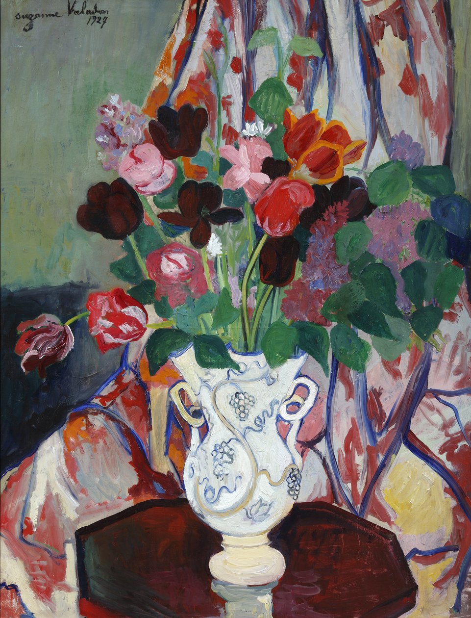 Váza tulipánokkal, 1927 alkotó: Marie Clementine (Suzanne) Valadon