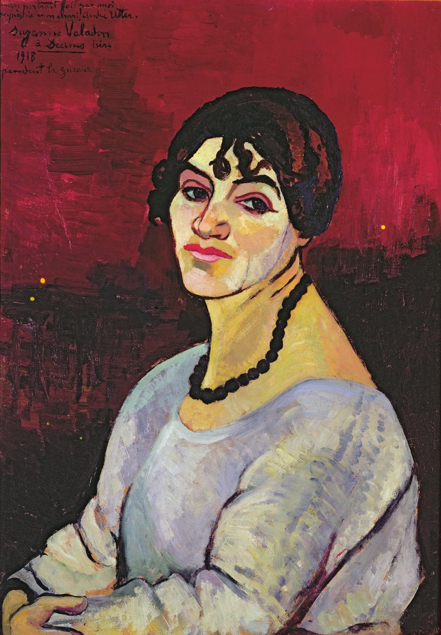 Önarckép, 1918 alkotó: Marie Clementine (Suzanne) Valadon